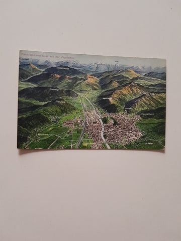 AK Panorama von Graz aus der Vogelschau (1912)