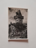 AK Graz. Schlossberg Uhrturm v.d. Bürgerpastei.