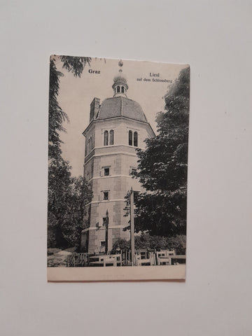 AK Graz. Liesl auf dem Schlossberg.
