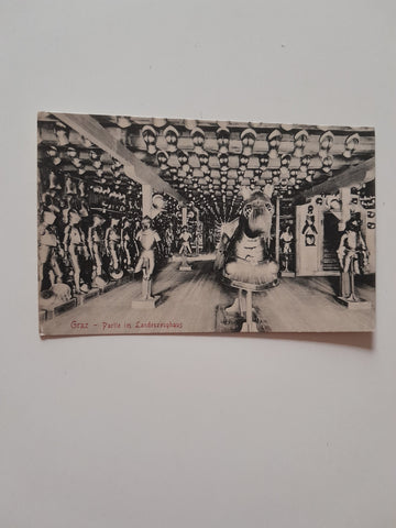 AK Graz - Partie im Landeszeughaus. (1906)