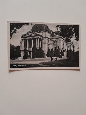AK Graz Opernhaus.