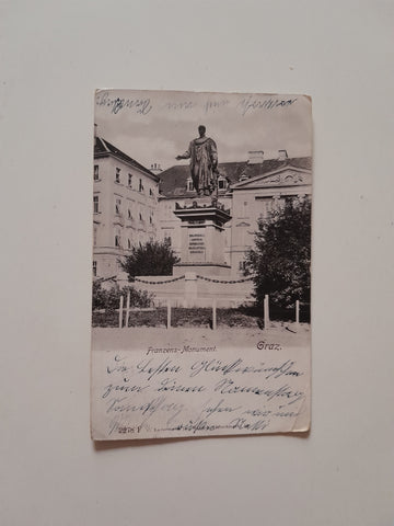 AK Graz. Franzens-Monument.