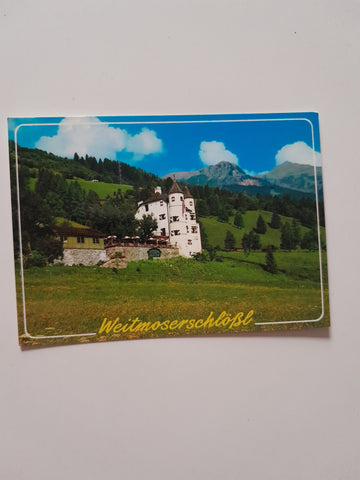 AK Bad Hofgastein. Cafe und Restaurant Weitmoserschlößl.