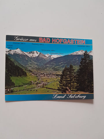 AK Grüsse aus Bad Hofgastein.