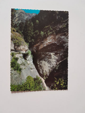 AK Romantischer Höhenweg zwischen Badgastein und Bad Hofgastein.