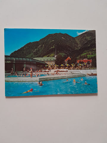AK Bad Hofgastein. Kurzentrum mit Alpen-Thermalhallenbad.