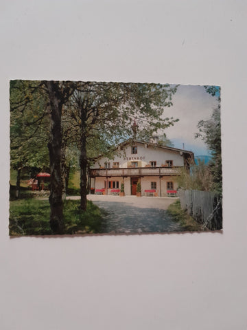 AK Bad Hofgastein. Cafe Pension Bertahof.