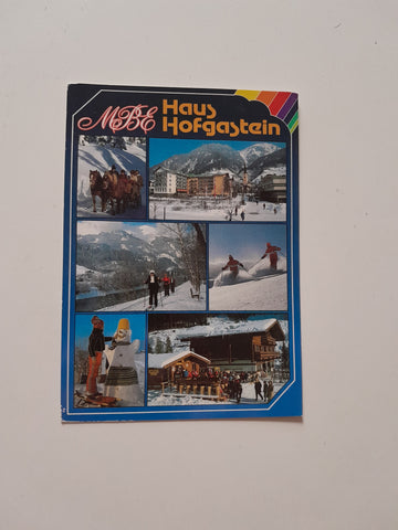 AK Bad Hofgastein. Dominik Hummel Urlaubshaus der Gewerkschaft Metall - Bergbau - Energie. Rudolf-Bachbauer Gasse 7.