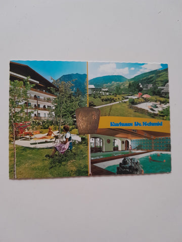 AK Bad Hofgastein. Kurhäuser Dr. Schmid.