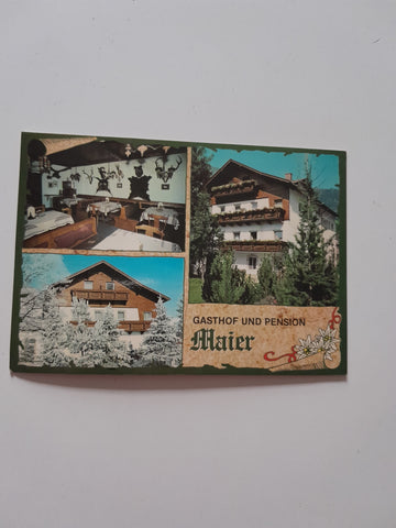 AK Bad Hofgastein. Gasthof und Pension Maier.