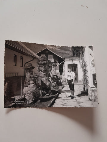 AK Bad Hofgastein. Bergkristall Stüberl.