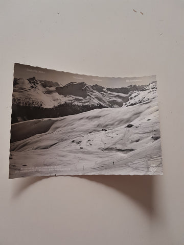 AK Bad Hofgastein. Schlossalm mit Hamburger-Skiheim.