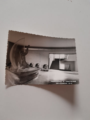 AK Bad Hofgastein. Thermalbrunnen im Kurmittelhaus.