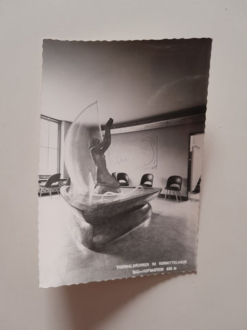 AK Bad Hofgastein. Thermalbrunnen im Kurmittelhaus.