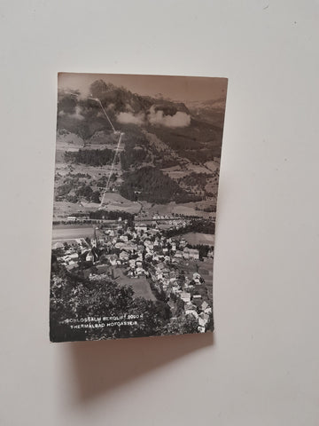 AK Bad Hofgastein. Schlossalm Berglift.