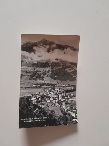 AK Bad Hofgastein. Schlossalm Berglift.