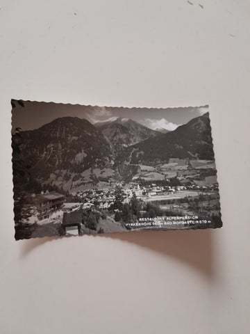 AK Bad Hofgastein. Restaurant Alpenpension Pyrkerhöhe.