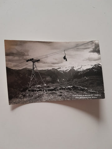 AK Bad Hofgastein. Schlossalm Berglift.