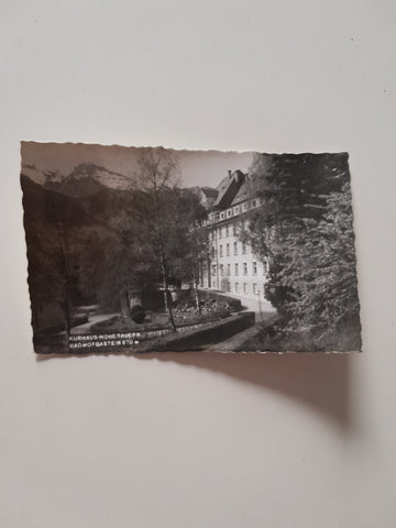 AK Bad Hofgastein. Kurhaus Hohe Tauern.
