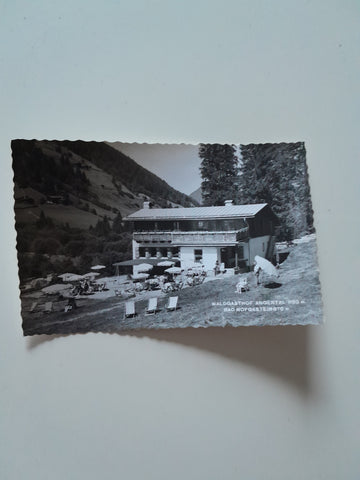 AK Bad Hofgastein. Waldgasthof Angertal.