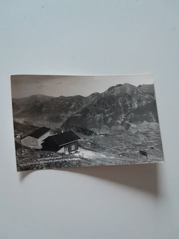 AK Bad Hofgastein. Gastwirtschaft Schlossalm Berglift Endstation.