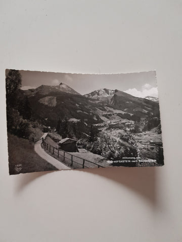 AK Höhenweg von Bad Hofgastein nach Badgastein.