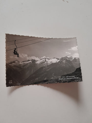 AK Bad Hofgastein. Berglift zur Schlossalm.