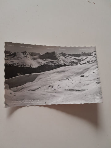 AK Bad Hofgastein. Schlossalm mit Hamburger Skiheim.