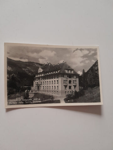 AK Bad Hofgastein. Kurhotel Hohe Tauern.