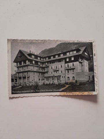 AK Bad Hofgastein. Grand Hotel Schueller.