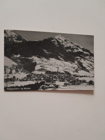 AK Bad Hofgastein im Winter.