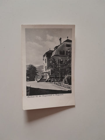 Kurhaus III, der Hauptanstalt in Hofgastein.