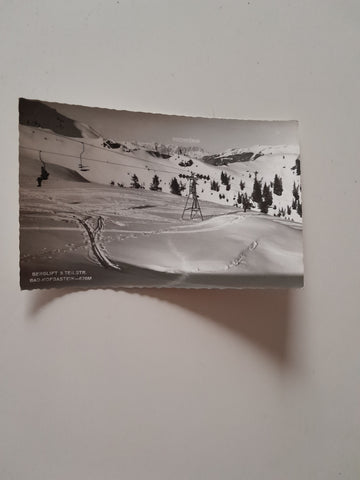 AK Bad Hofgastein. Berglift 3. Teilstrecke.
