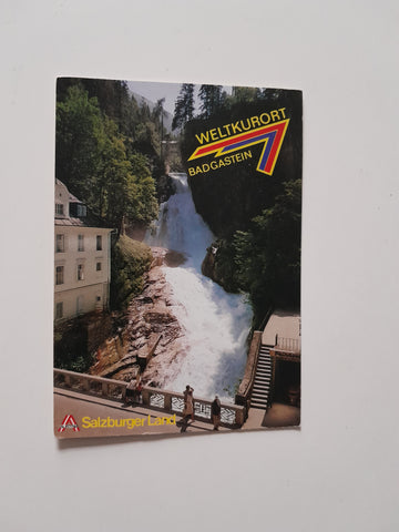 AK Badgastein. Mittlerer Wasserfall.