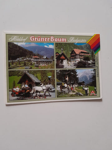 AK Badgastein. Hoteldorf Grüner Baum.