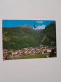 AK Badgastein. Oberer Ortsteil mit Gondelbahn zum Stubnerkogel.