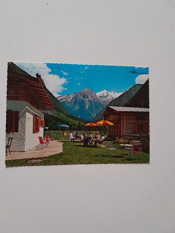 AK Jausenstation Himmelwand im Kötschachtal.