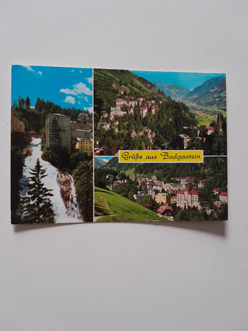 AK Grüße aus Badgastein.