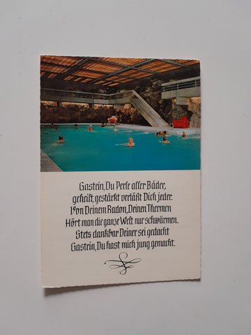 AK Badgastein. Felsenbad.