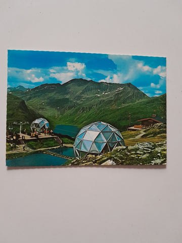 AK Sportgastein. Bergstation der Schideck Doppelsesselbahn und Jausenstation Sonnenalm.