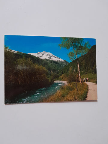 AK Badgastein. Kaiserin Elisabethpromenade.