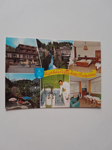 AK Badgastein. Kurhaus Villa Anna.