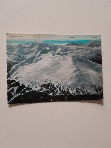 AK Blick auf Stubnerkogel Bergstation.