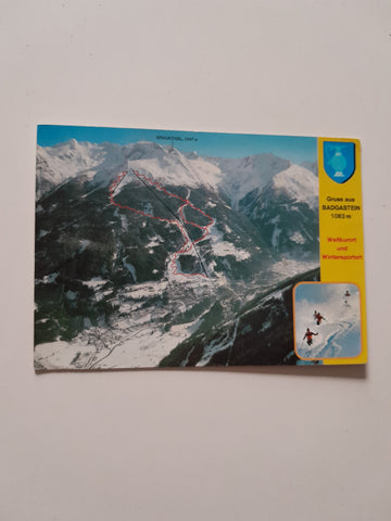 AK Gruss aus Badgastein.
