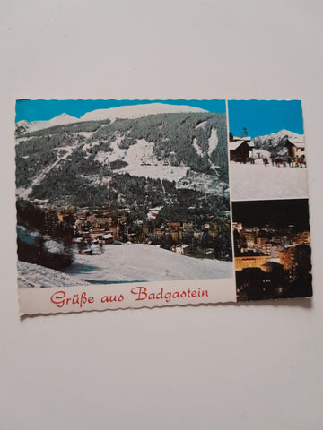 AK Grüße aus Badgastein.
