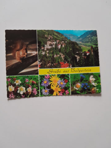 AK Grüße aus Badgastein.