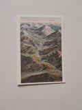 Reprint-AK Das Gasteiner Tal aus der Vogelschau.