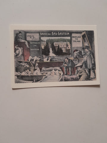 Reprint-AK Gruss aus Badgastein.