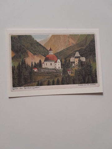 Reprint-AK Gruss aus Wildbad Gastein. Böckstein mit dem Anlauftal.