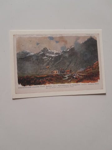 Reprint-AK Erzherzogin Valerie Haus Naßfeld. Badgastein. Besitzerin Johanna Stöckl.